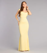 Vanessa Lace-Up Mermaid Formal Dress
