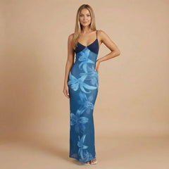 Iris Floral Maxi Dress