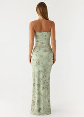Come Through Maxi Dress - Wispy Fern