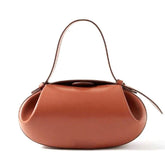 Duttini | Sculptural Round Shoulder Bag, Top Handle