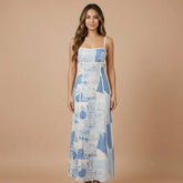 Isadora Printed Maxi Dress