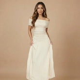 Adriana Ruched Maxi Dress