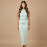 Adriana Ruched Maxi Dress