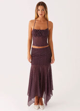 Marlowe Ruched Midi Set Midi Dress