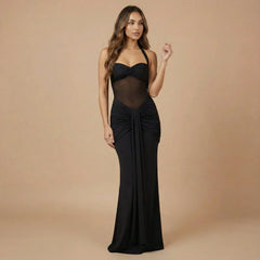 Sienna Ruched Maxi Dress