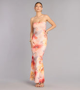 Paradise Ready Floral Maxi Dress