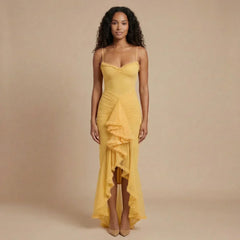 Valentina Ruched Maxi Dress