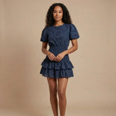 Sienna Ruffle Mini Dress