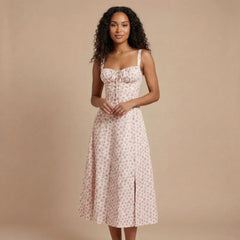 Eden Corset Midi Dress