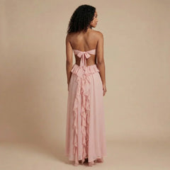 Rosalie Ruffle Maxi Dress