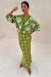 Celeste Eye Motif Knit Set