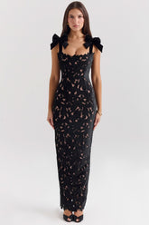 Valentina Lace Maxi Dress