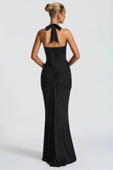Sienna Ruched Maxi Dress
