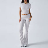 Riley Ruched Flare Set