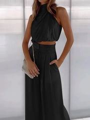 Sienna Draped Pants Set