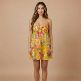 Iris Floral Mini Dress