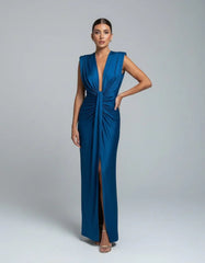 Sienna Ruched Maxi Dress