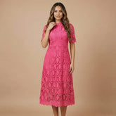 Rosalie Lace Midi Dress