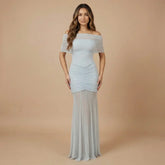 Sienna Ruched Maxi Dress