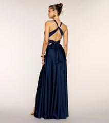Twyla Sleeveless A-Line Formal Dress