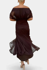 Evangeline Ruched Maxi Dress
