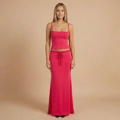 Avery Square Neck Maxi Set
