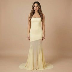 Liliana Mesh Maxi Dress