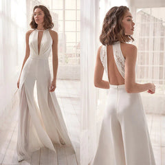 Alessandra Backless Formal Jumpsuit