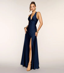 Twyla Sleeveless A-Line Formal Dress