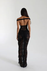 Sienna Lace Maxi Dress