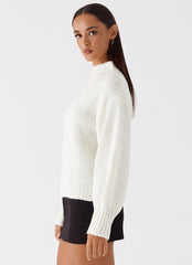 Charleston Knit Jumper - Off White