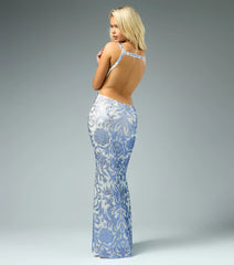 Candence Rhinestone Formal Dress