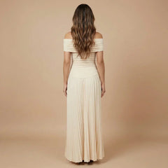 Adriana Ruched Maxi Dress