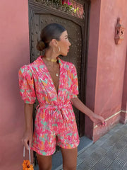 Harper Wrap Mini Romper