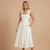 Emilia Bow Midi Dress