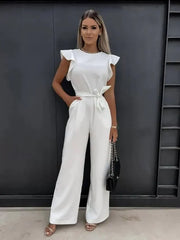 Isabella Ruffle Jumpsuit