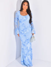 Isabella Sequin Maxi Dress