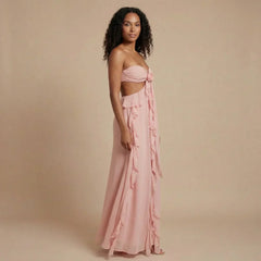 Rosalie Ruffle Maxi Dress