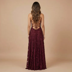 Floral Lace Maxi Dress