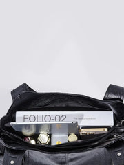Duttini | Multi-Pocket Shoulder Bag, Adjustable Strap