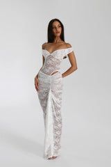 Sienna Lace Maxi Dress