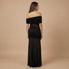 Sienna Ruched Maxi Dress
