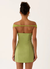 Caterina Mini Dress Green