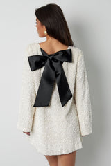 Giselle Bow Mini Dress