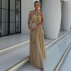 Artemis Braided Maxi Dress