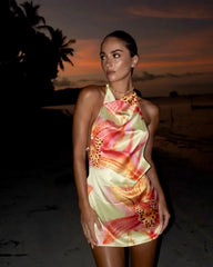 Iris Floral Mini Dress
