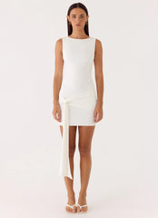 Everly Mini Dress White