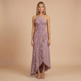 Isabella Ruffle Midi Dress