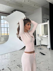 Joanna Ribbed Knit Set