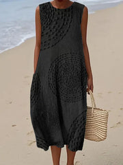 Riley Textured Maxi Dress